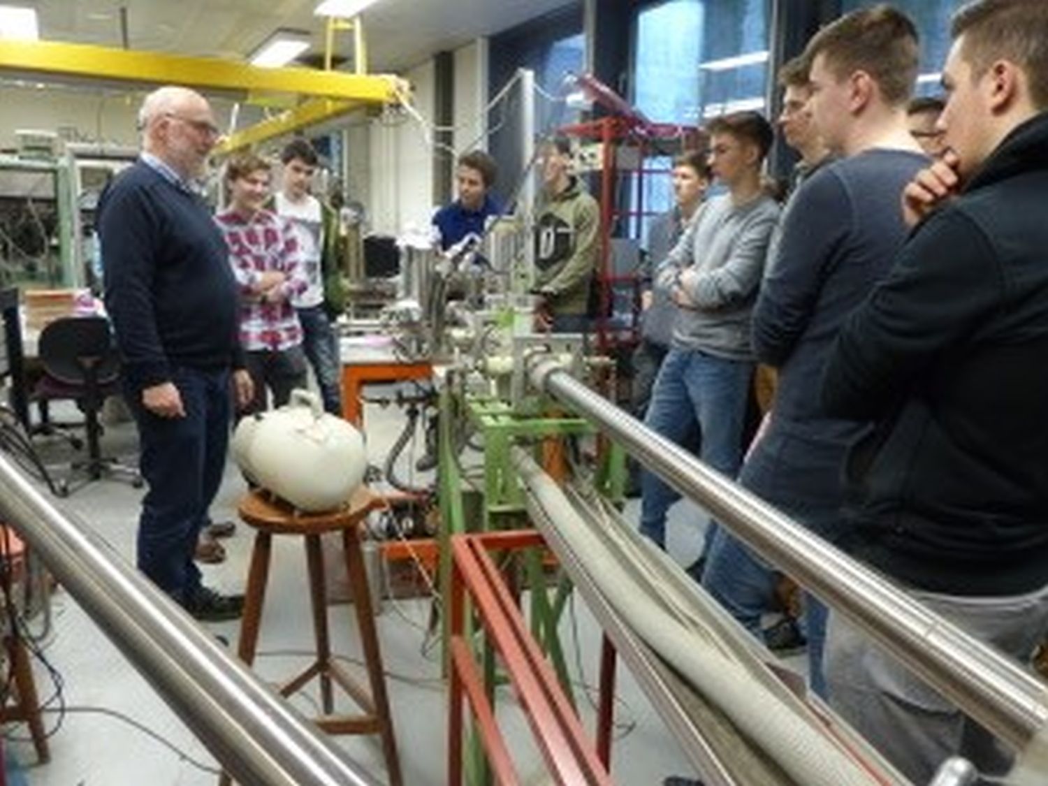 Daniel Hofmann bei der Masterclass der JKU Linz