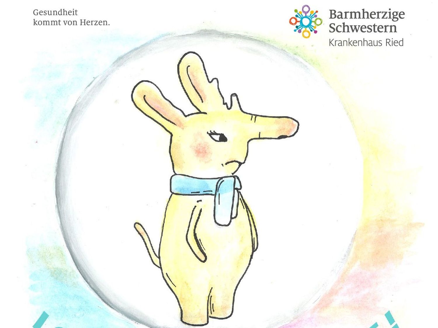 Schülerprojekt: Kinderbuchillustration für das KH Ried 