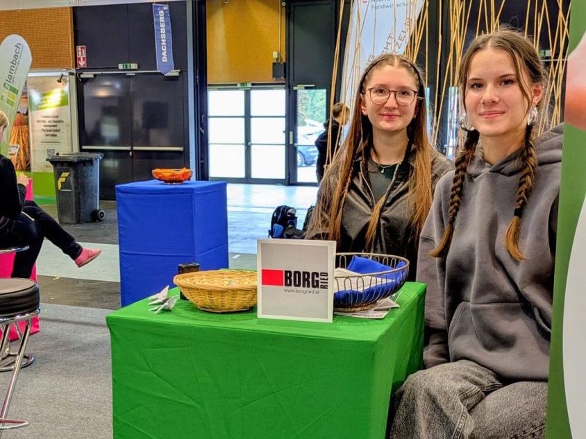 Unser BORG bei der Messe Wels