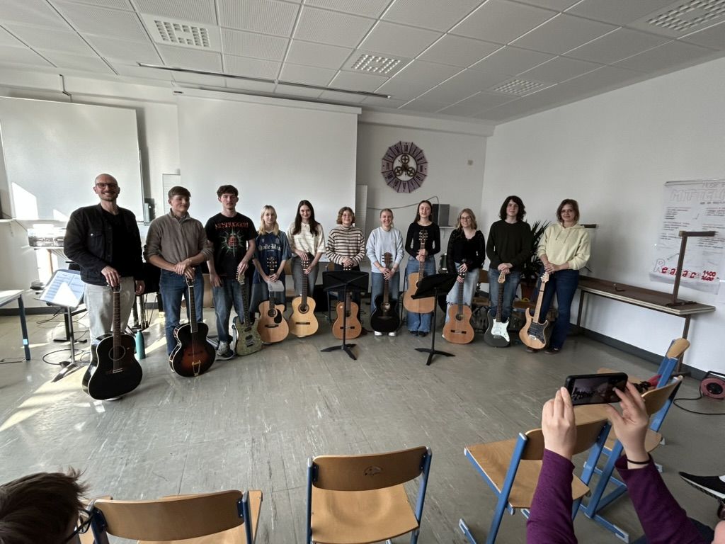 Gitarrenabend am BORG Ried 