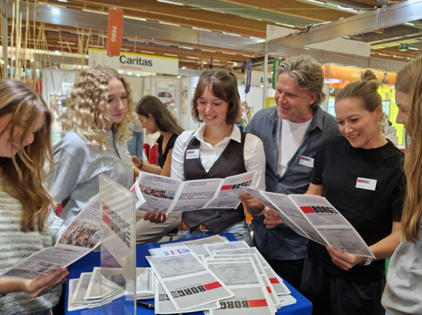 Wir bei der Messe "Jugend &amp; Beruf"